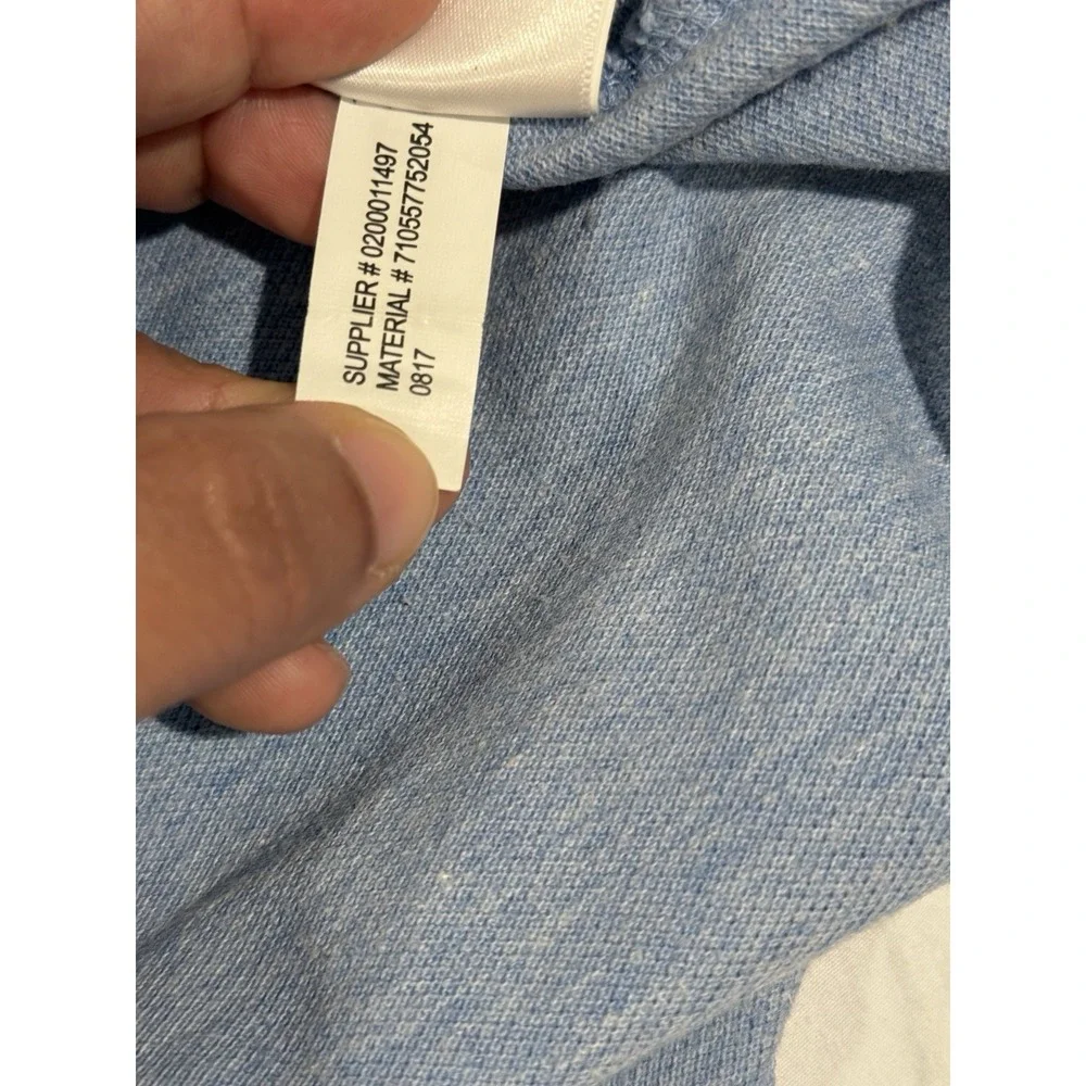 Polo Ralph Lauren Mens Custom‎ Fit Polo Blue Rugby Pony XL